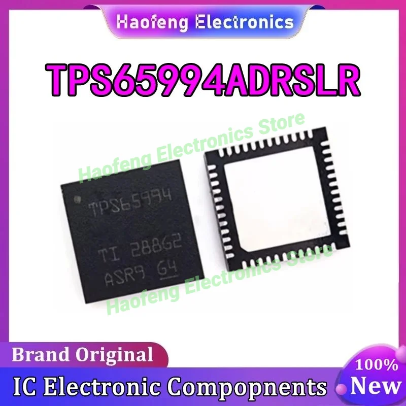 5PCS TPS65994ADRSLR TPS65994 VQFN-48 100% novo original em estoque