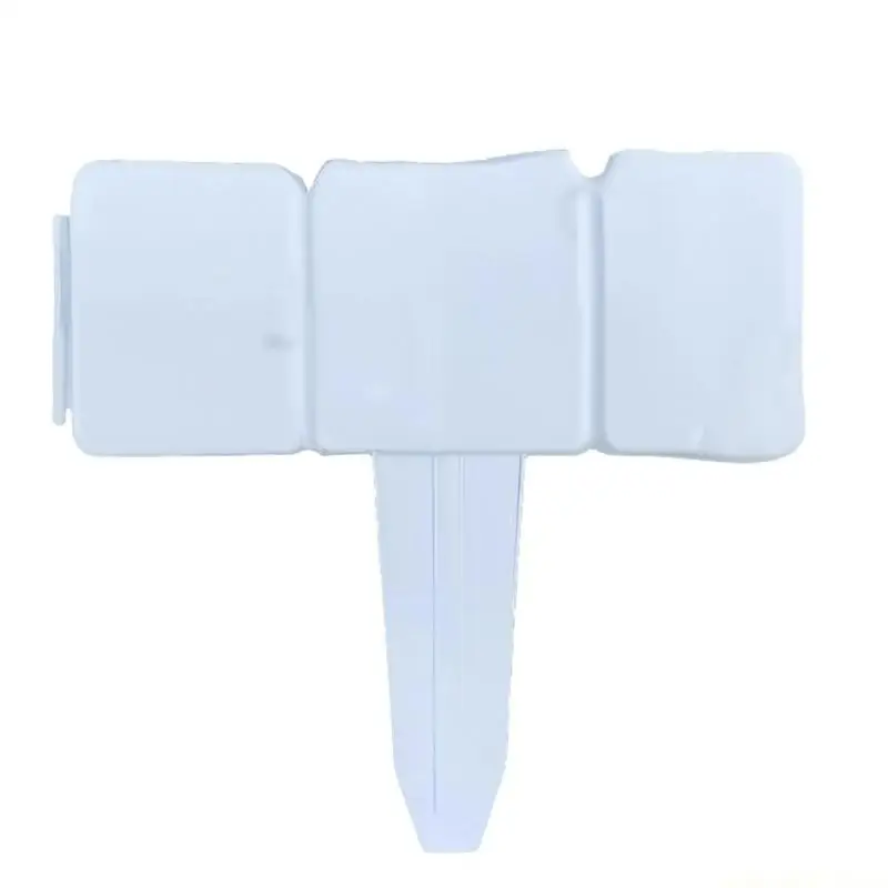 QX2E 20 Pieces Climate Proof Garden Barrier System Fast Clip Together Installation