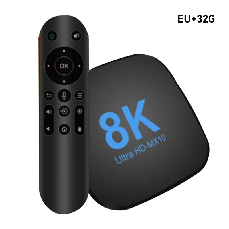 Transpeed Android 13 TV Box ATV Dual Wifi With TV Apps 8K Video