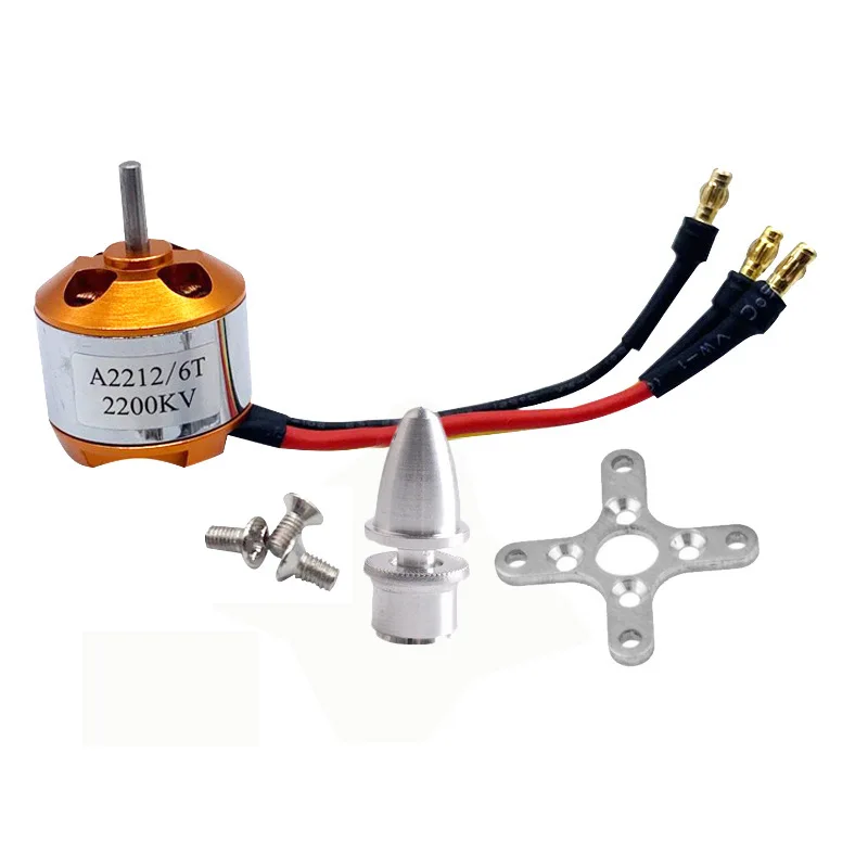 2212 A2212 1400KV 2200KV Brushless Motor 30A ESC SG90 9G Micro Servo 6inch / 8inch Propeller for RC Fixed Wing Helicopter Plane