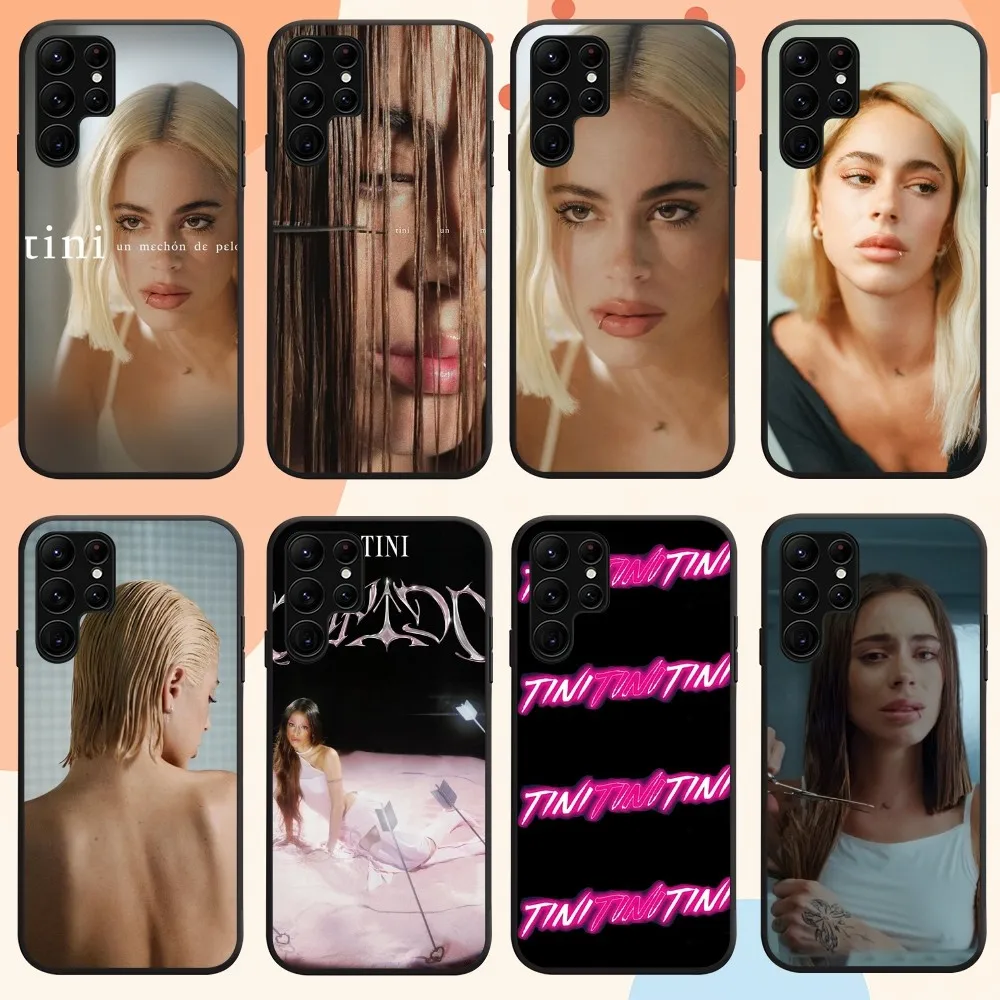 Singer Tini Stoessel Un Mechon de Pelo Phone Case For Samsung Galaxy S24 S21 10 Plus S22 S23 S30 Note 20 Lite FE Ultra Shell