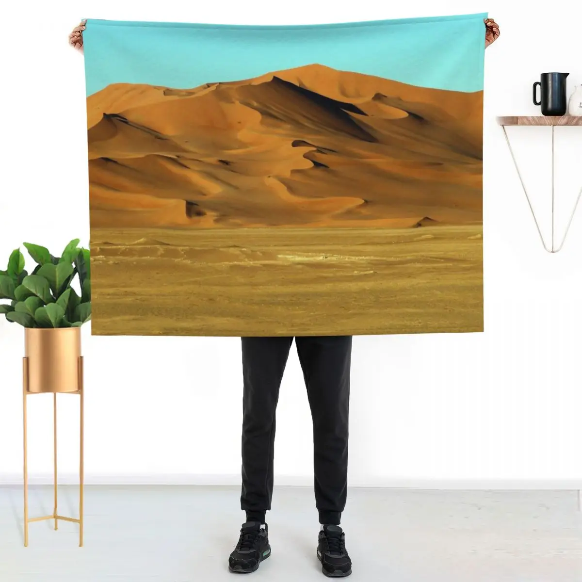 Sand Dunes Sahara Desert Landscape 22 Throw Blanket anime Cute Soft Plush Plaid Soft Camping Blankets For Bed Blankets