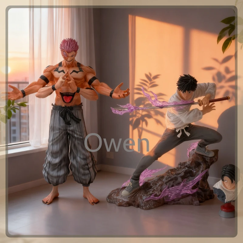 

Аниме-фигурка Jujutsu Kaisen: Рёмен Сукуна и Оккоцу Юта, набор статуэток GK из ПВХ, коллекционная модель, игрушка, декор, подарок