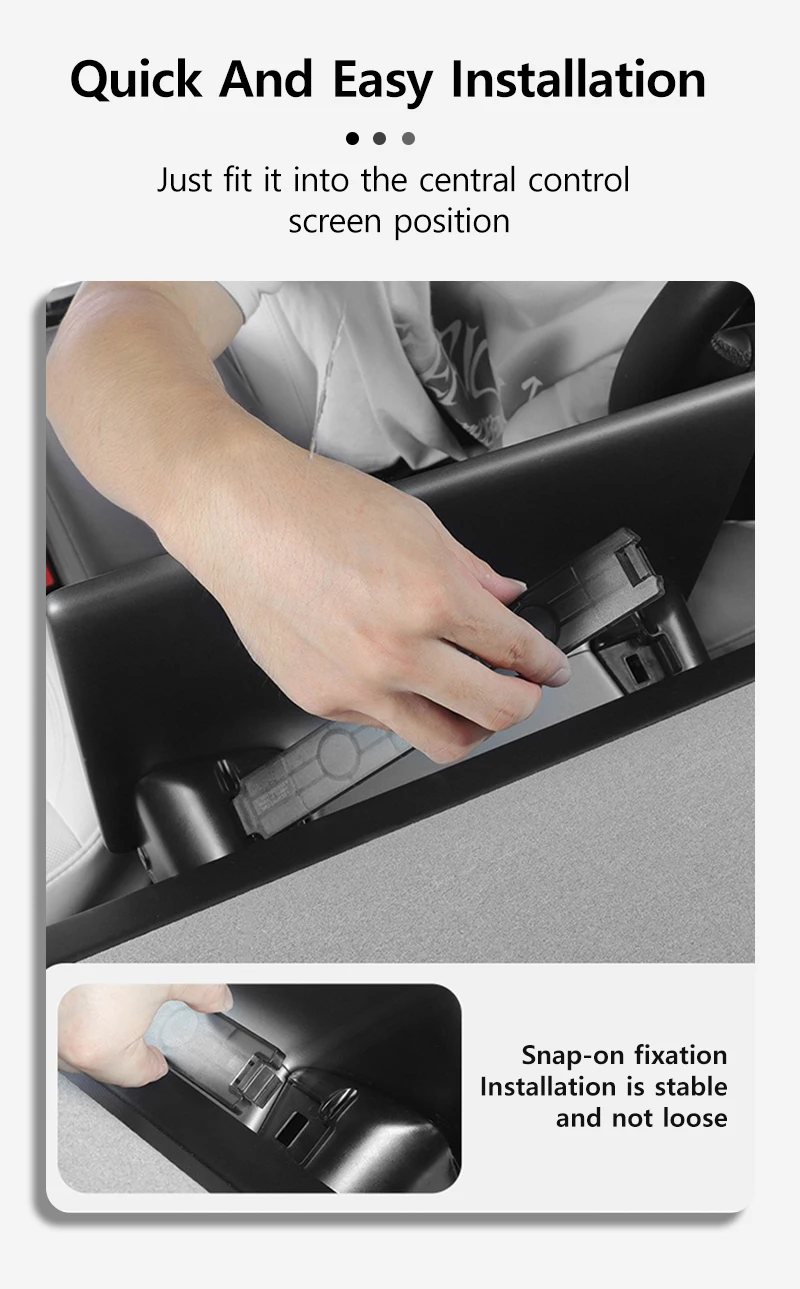 Unterbild-Aufbewahrungsbox für Tesla Model 3, Highland, versteckte Falte, Aufbewahrungsbox, Auto-Aufbewahrung, Modifikationsteile, Innendesign – Detail 9