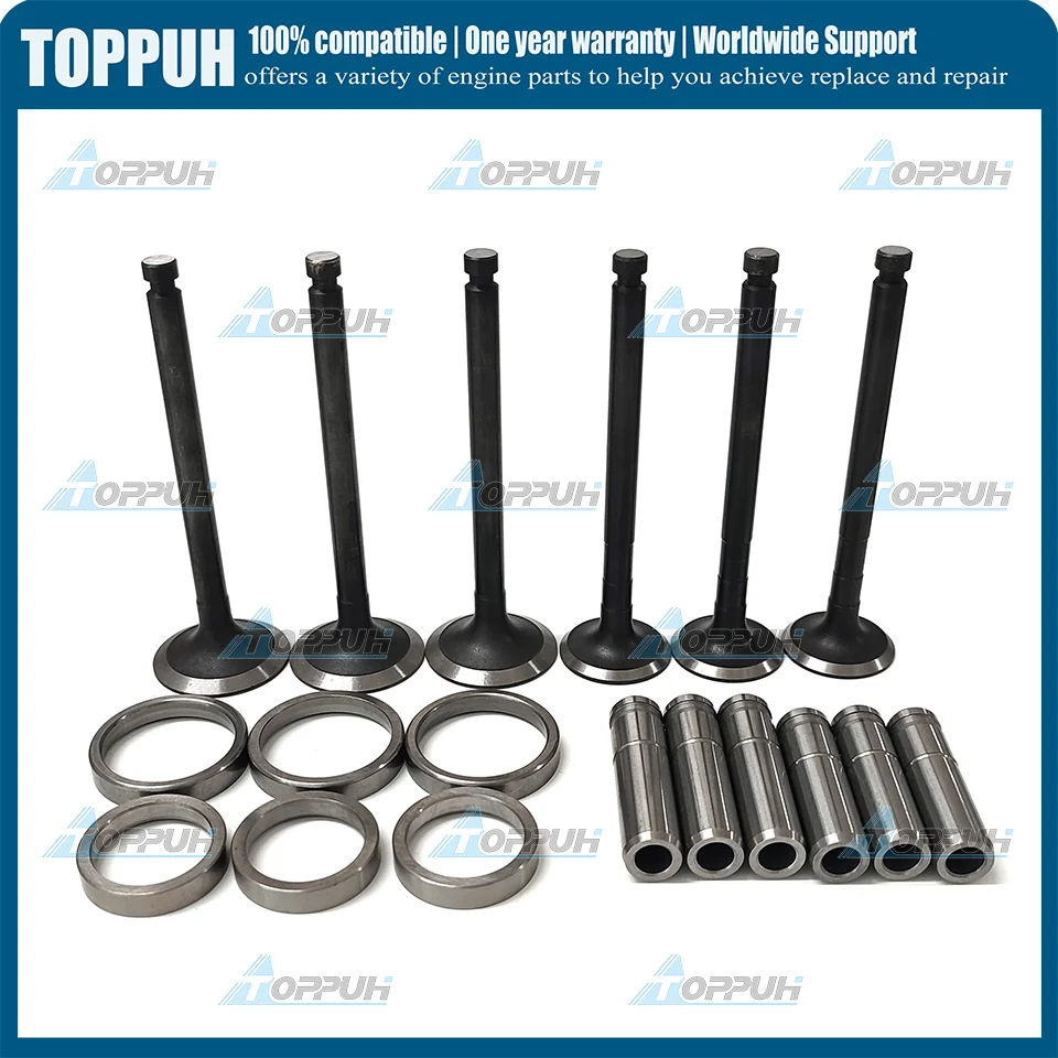 3TNV86 Overhaul Rebuild Kit For Yanmar 3TNV86CT Engine Liner Piston Ring Bearing Con Rod Bush Valve Gasket