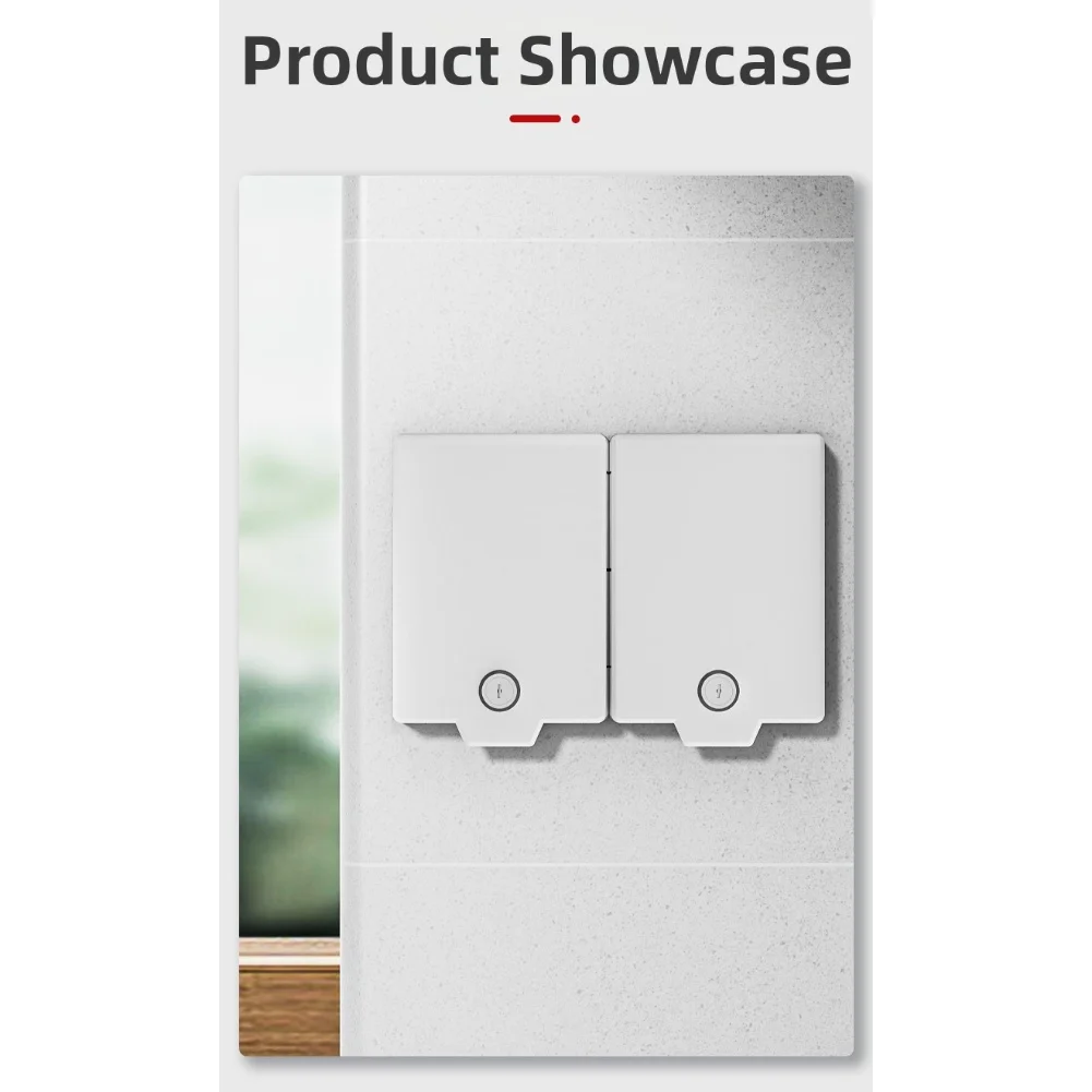 For Child Safety Lock Cover For Air Conditioner Panel Switch Shockproof ABS 12.8x9.4x2.5cm Easy Install Home Protection Accessor