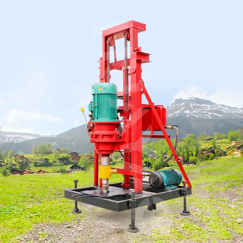 Drilling machine for water Home use 100m depth Mini electric portable water well drilling rig