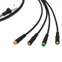 Electric Bicycle Torque Motor 1T4 Cable For Bafang M400 G330 G510 M620 Can/Uart Protocol Display Throttle Connector Ebike Parts