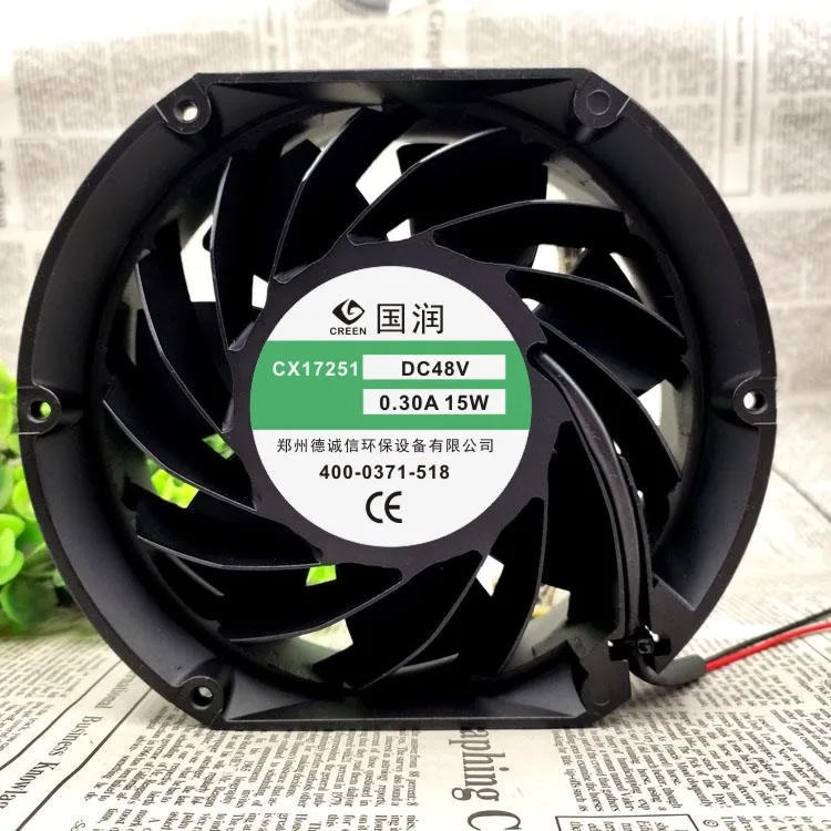 

GREEN CX17251 DC48V 0.30A 15W FAN