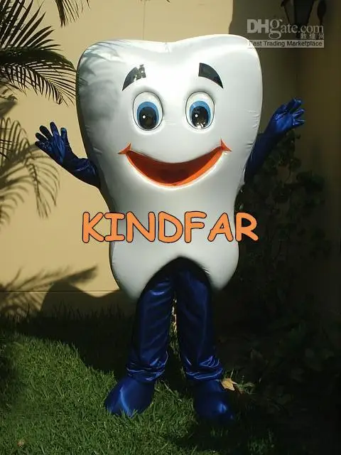 

New Adult Hot Sale Foam Cute TOOTH Cartoon Mascot Costume Plush Christmas Dress Halloween Mascot Costume