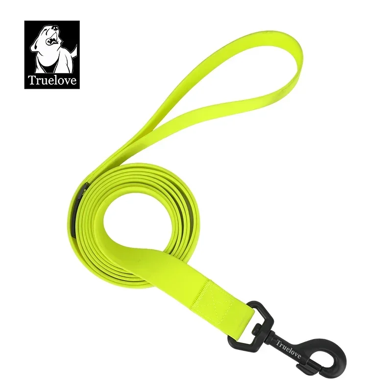 

TRUELOVE Pet Leash TLL3211 Waterproof Flexible Webbing Soft Grip Zinc Alloy Shrimp Buckle Pull Resistance Varieties Colors