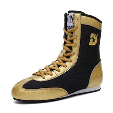 Luxury Wrestling Shoes for Professional Boxers, Light-Weight Boxing Footwear for Children with Anti-Slip Soles