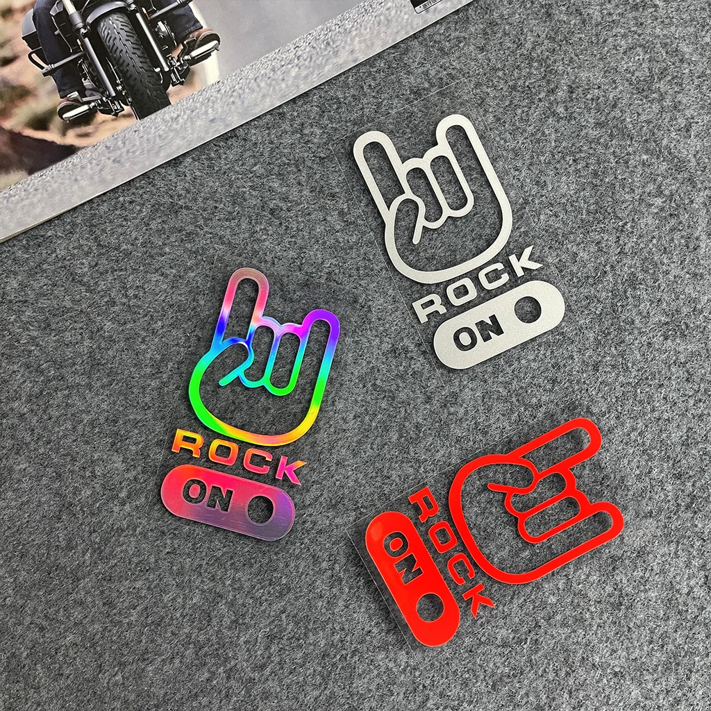 

1pc Rock Heavy Metal Music PVC Vinyl Sticker, Universal Styling Decal for Auto Window Door Body Laptop Skateboard Helmet Decor
