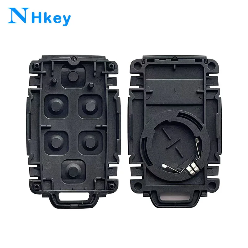 Llave NH de 3/4/6 botones para Chevrolet Silverado 1500 3500 2500 Colorado, carcasa de llave remota inteligente para GMC Yukon Terrain