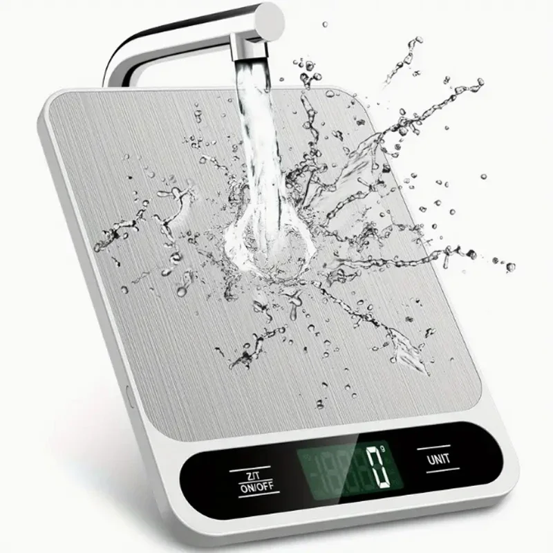 1pc Food Scale 22lb/10kg 5kg Digital Kitchen Scale Grams And Oz For Baking Cooking And Weight Loss 1g/0.04oz Precise Graduation