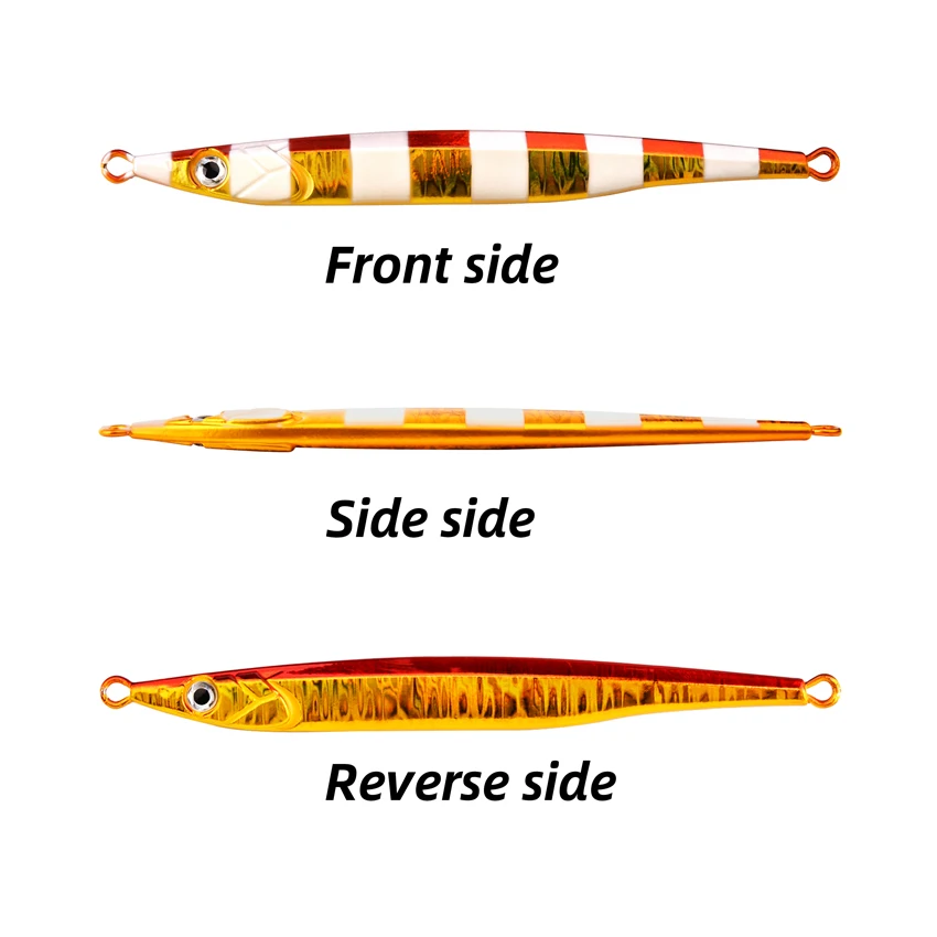 Cuchara de Jigging en metal fundido – Señuelo artificial para lubina