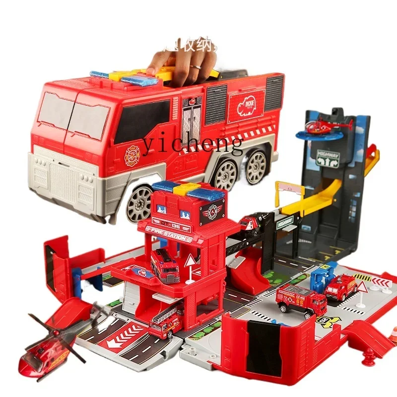 

Tqh Children's Remote-Control Automobile Toy Boy Excavator Bulldozer Mixer Truck Engineering Vehicle