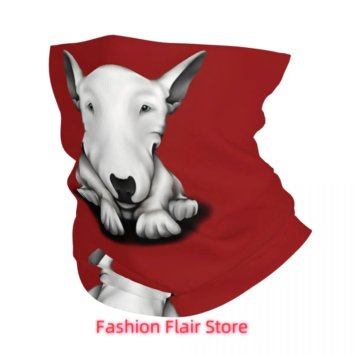 

Передняя сидячая повязка на голову с английским бультерьером, велосипедный шарф-труба, бандана, гетры, всесезонные, унисекс