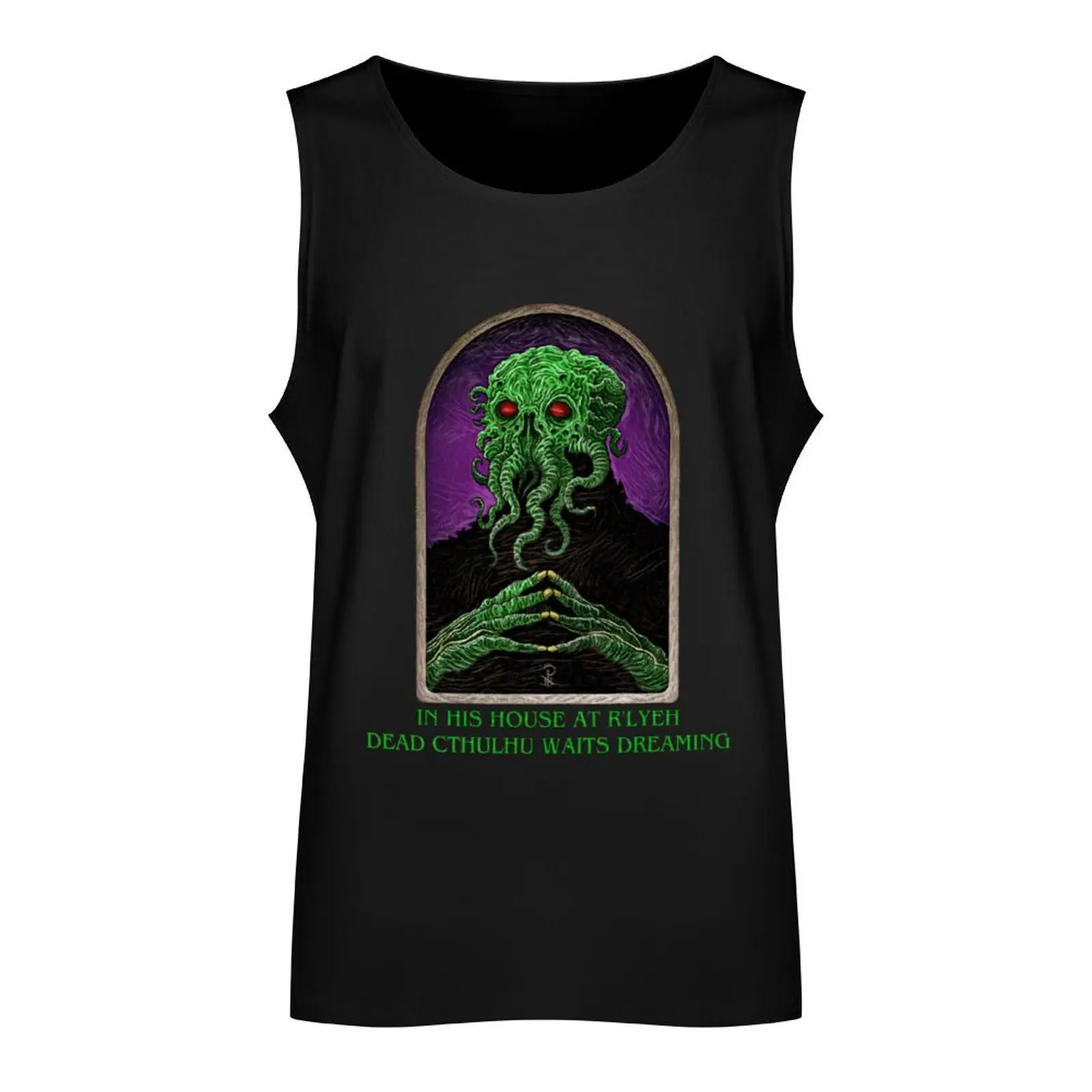 Cthulhu Portrait - Azhmodai 2018 Tank Top tops best selling products