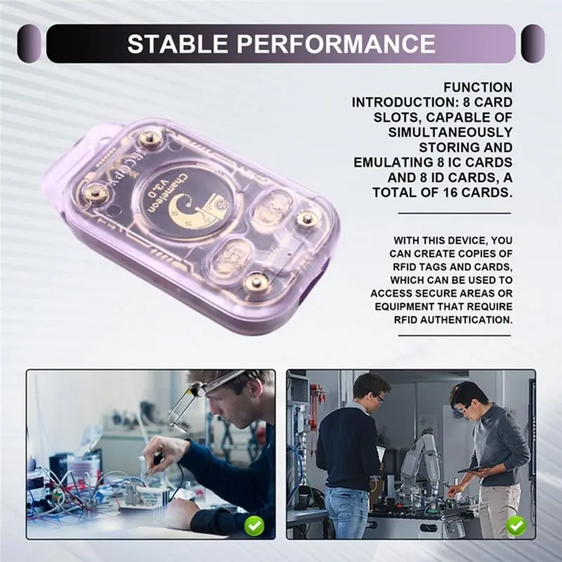 【CYBER MONDAY】Chameleon V3.0 Copyer Reader Writer RFID Smart Card Emulator ID IC 125Khz 13.56Mhz Smart Chip Reader Card Tag