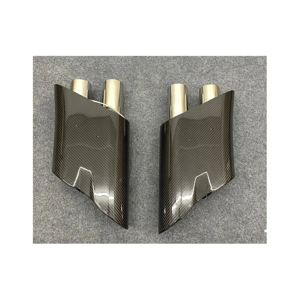 

High Quality Car Exhaust Pipe Suitable for G63 W464 W463A BS Style Carbon Fiber Exhaust Tips