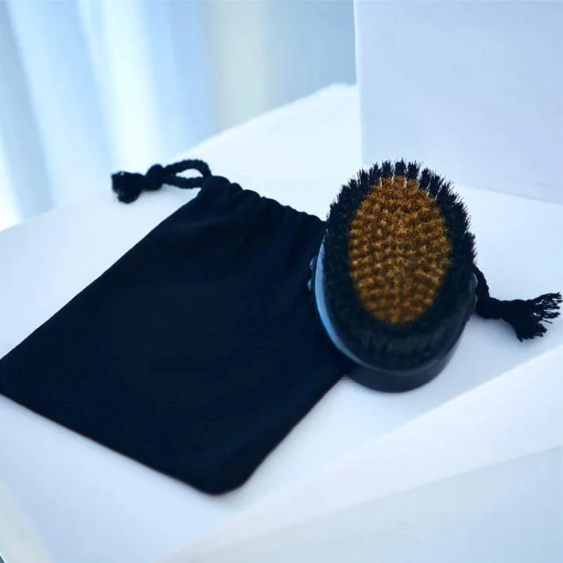 New Private Label Dry Body Brush Two Colors Copper Dry Brush Boby Bath Products Bath Brush for Women Men Support Custom Logo