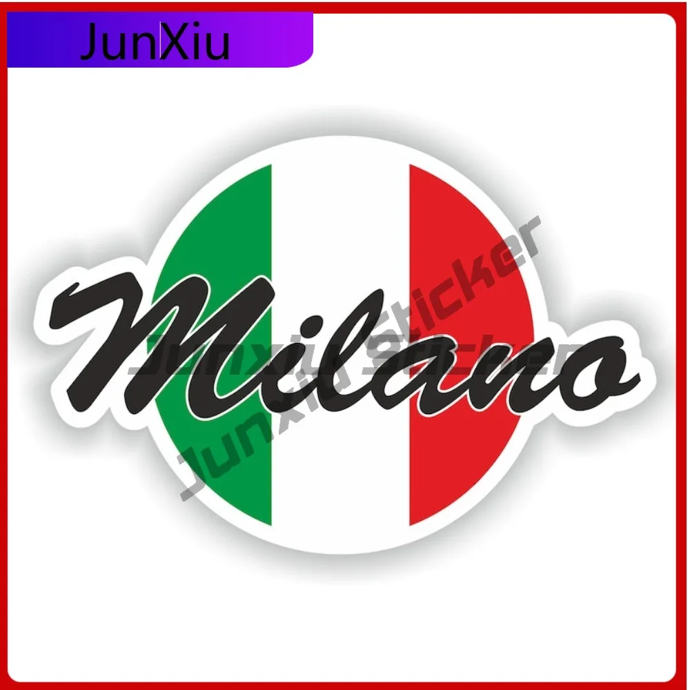

Milano Italy Stylish Boat Anti Scratch Sticker Vinyl Proof Decoration Motorcycle Anime National Fade Unique Boat Vinyl City