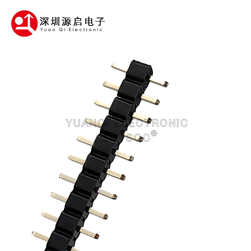 20pair 2.54mm PH3.5 Single Row Low Profile Straight 1x2/3/4/5/8-40P Rohs Goldplate PCB Female + Male Pin Header Socket Connector