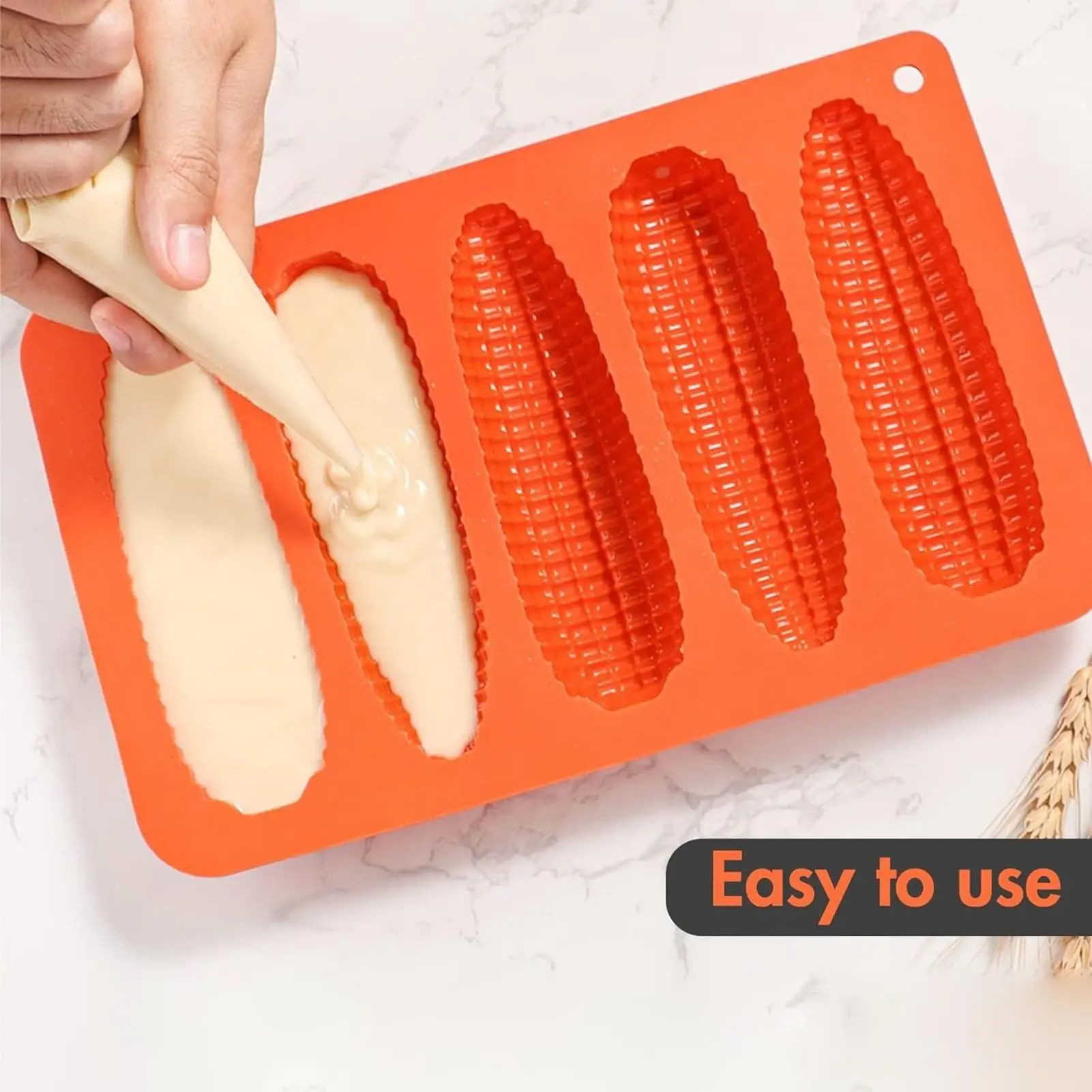 

Форма для завтрака, силиконовая антипригарная форма, кукурузная палочка, сковорода для хлеба для ресторана, вечеринки, гриля, выпечки, пикника, кухни, кемпинга, дома