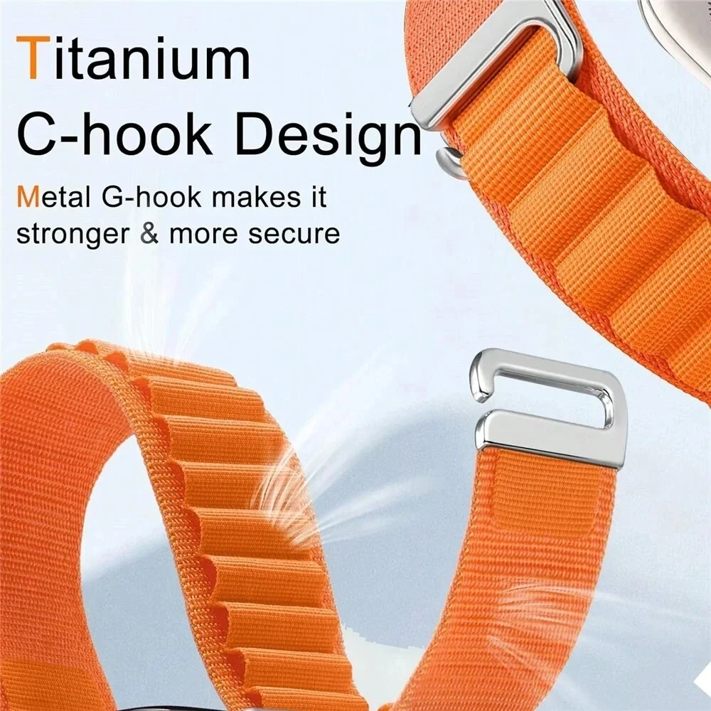 Alpine Strap for Apple Watch Band 45mm 49mm Iwatch Series 10 42mm 46mm 9 8 7 Se Ultra 2 Watchband 44mm 41mm 40mm Correa Bracelet