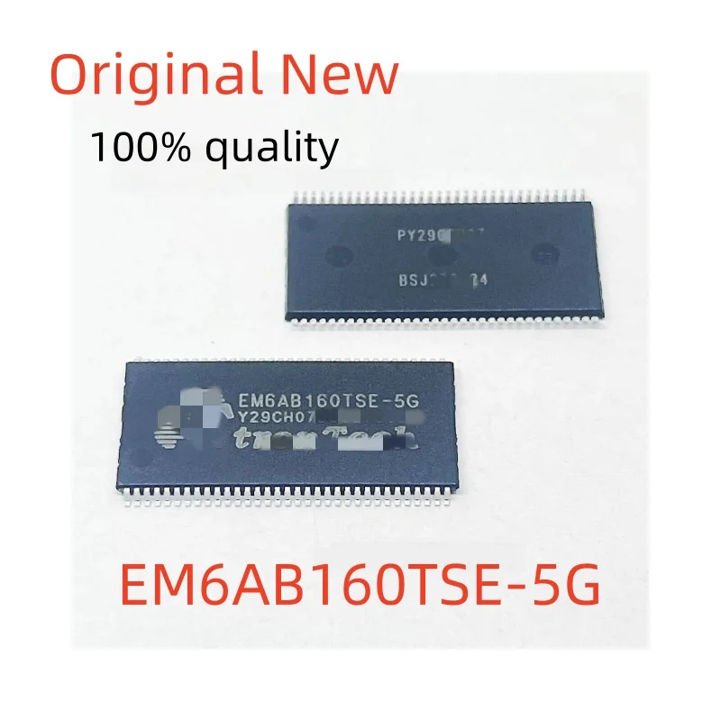 100% NEW  EM6AB160TSE-5G TSOPII-66  SRAM Static Random Access Memory