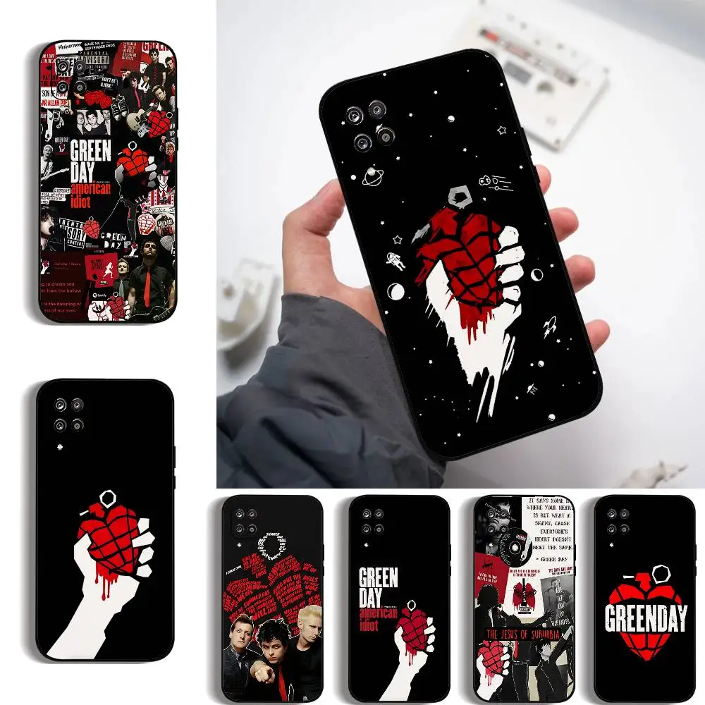 Cool-A-green-day Rock Band-S Phone Case For Samsung Galaxy S21 S22 S23 S24ULTRA S25ULTRA FE Ultra Plus5G A52S S26 Soft Cover