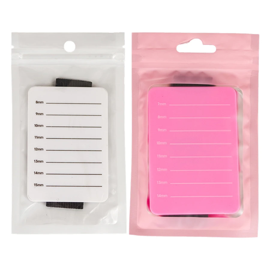 Eyelash Extension Organizer Pallet False Lash Stand Tile Palette Eyelash Holder with Belt Graft  Acrylic Lash Scale Tools