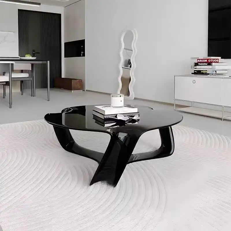 Cute Coffee Table Glass Clouds Mini Dressing Home Furniture Dining Tv Modern Room Desks Hospitality Tables Nordic Lightweight