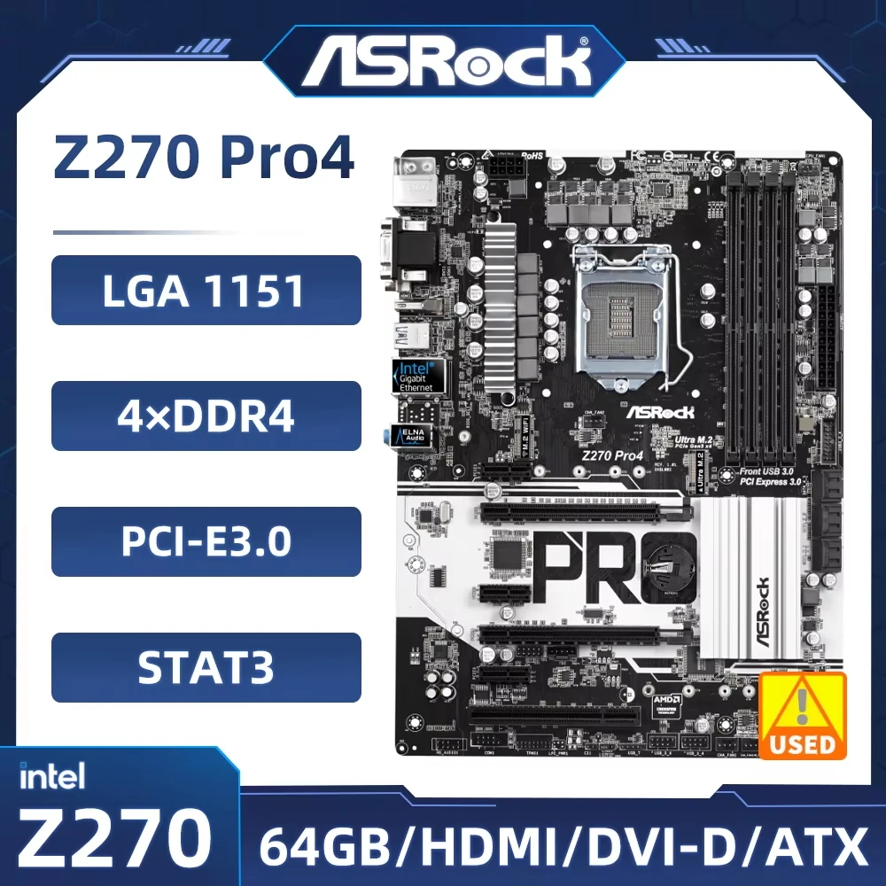 Asrock Z270 PRO4 Mo…