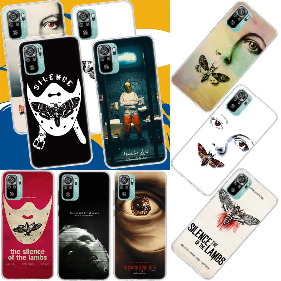 Hot Movie The Silence of the Lambs Phone Case For Xiaomi Redmi Note 14 11 12 13 Pro Plus 11S 14S 12S 11T 11E Pro 10S 10 9S Coque