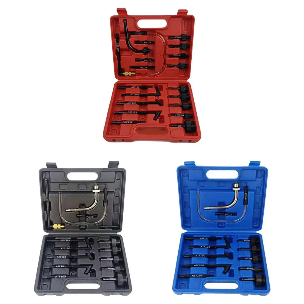 13/15/20pcs/set Automatic Pumping Refueling Oil Pump Connector ATF Adapter Tool Connector Car Repair Tool