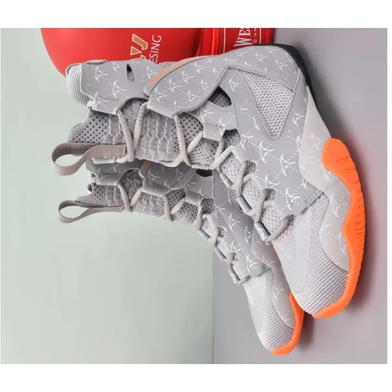 Classic Brand Professional Wrestling Sneakers Top Quality Wearable Boxing Fighting Boots Unisex Competition Sport Fighting Shoe
