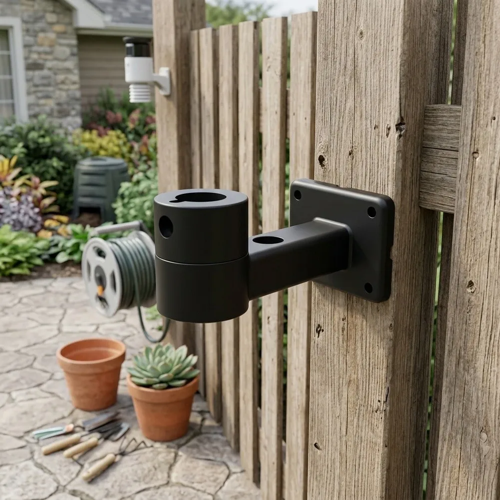Wall Mount Bracket for Mammotion For Luba A1600 O1200 O800 and For Ecovacs GOAT For Antennas Cable Routing Cutouts