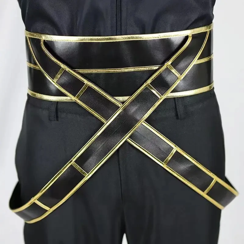 Anime The Eminence in Shadow Cosplay Cid Kagenou Costume Leader of Shadow Garden Fancy Outfit Wig Shoes For Adult Halloween