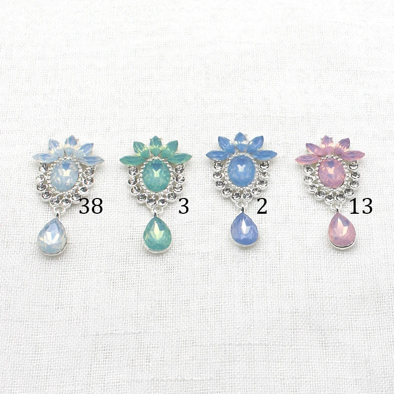 5 шт./Лот, 25*50 мм, сплав воды, бриллиант, протеин, бриллиант, подвеска, брошь с плоским основанием, бриллиант, тёплая и романтическая Бриллиантовая брошь