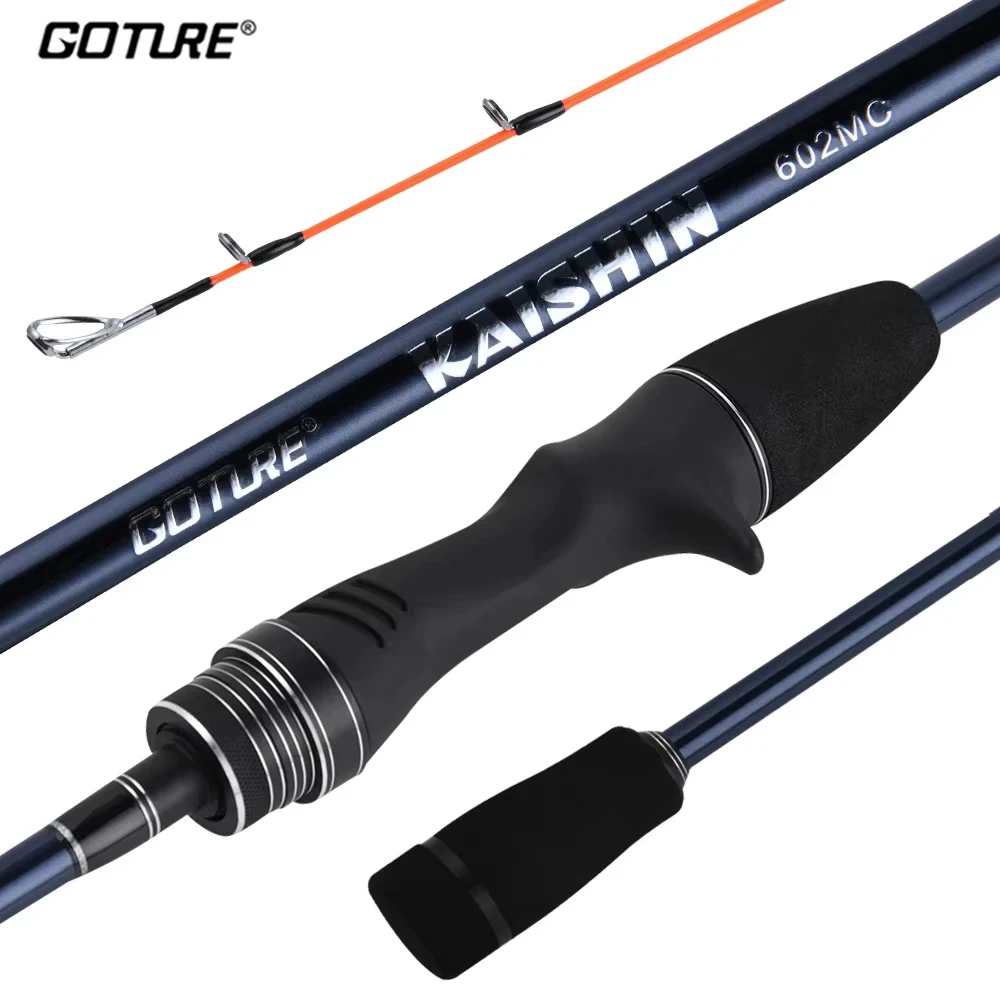 

Удилище Goture M Power Super Light для ловли кальмаров 1.7м/1.83м, чувствительное, для джиггинга и заброса приманок, для морской рыбалки с лодки на осьминогов