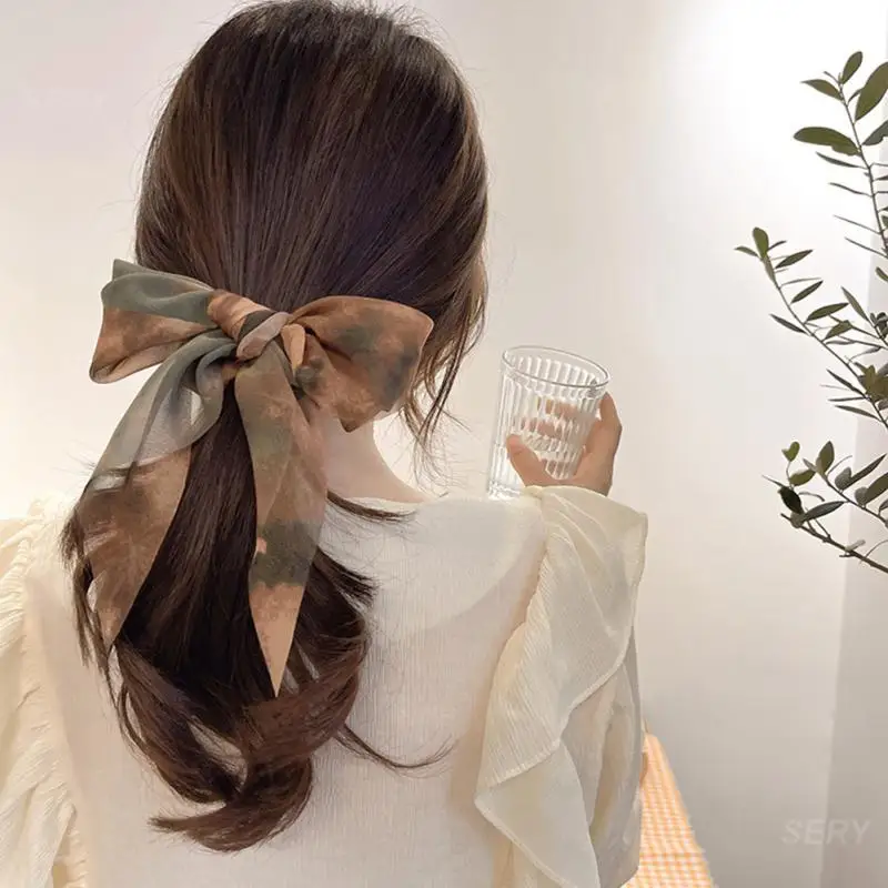 Ponytail Streamer Comfortable And Warm Material Fabric Hair Band Clothing Accessories Fashion Hair Accessories Easy To Match