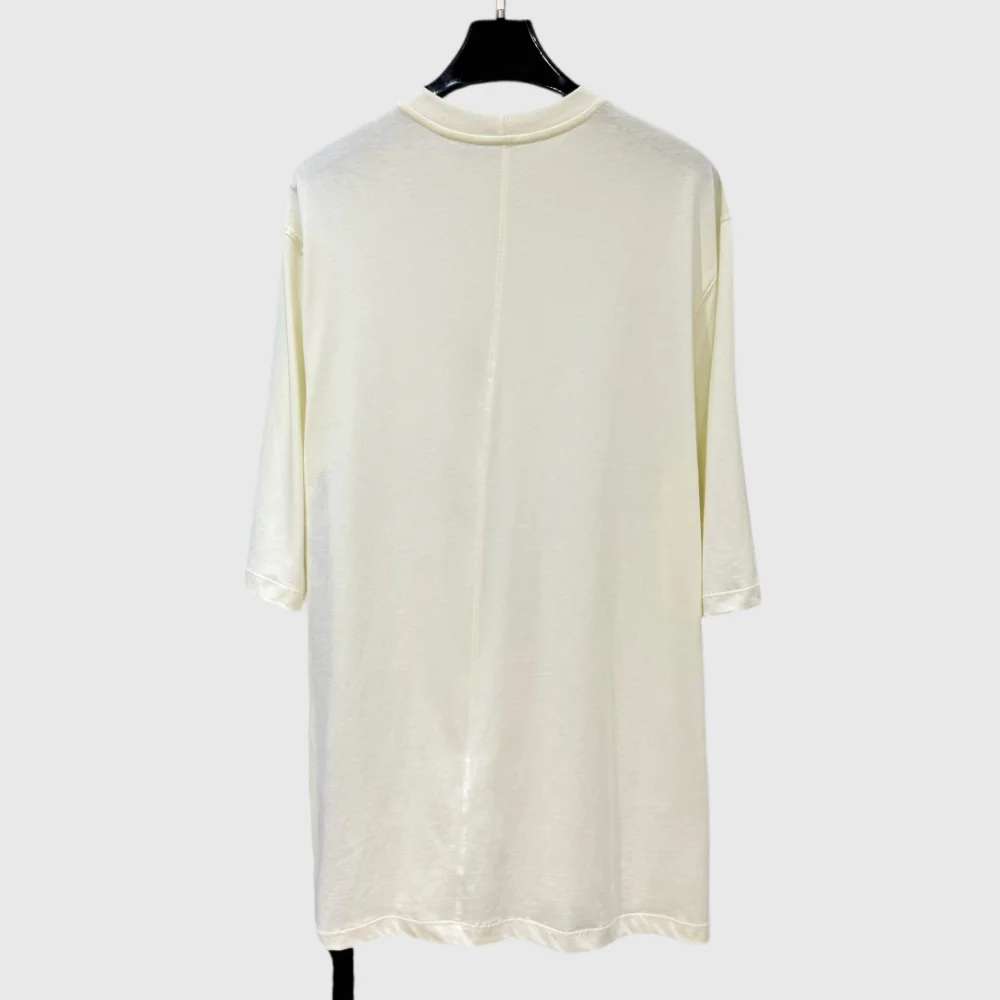 High Street Dark Ro Tee T Shirts Men's New Spring/summer Round Neck Printed Top Retro Loose Pure
