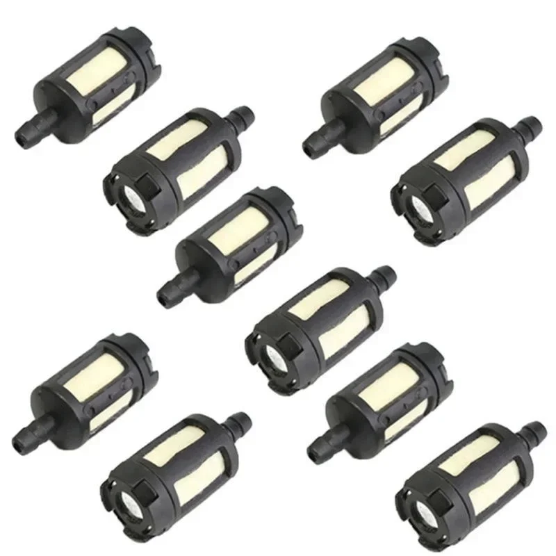geral filtro de combustivel para gasolina maquinaria de jardim aparador de relva motosserra 10 pcs 01