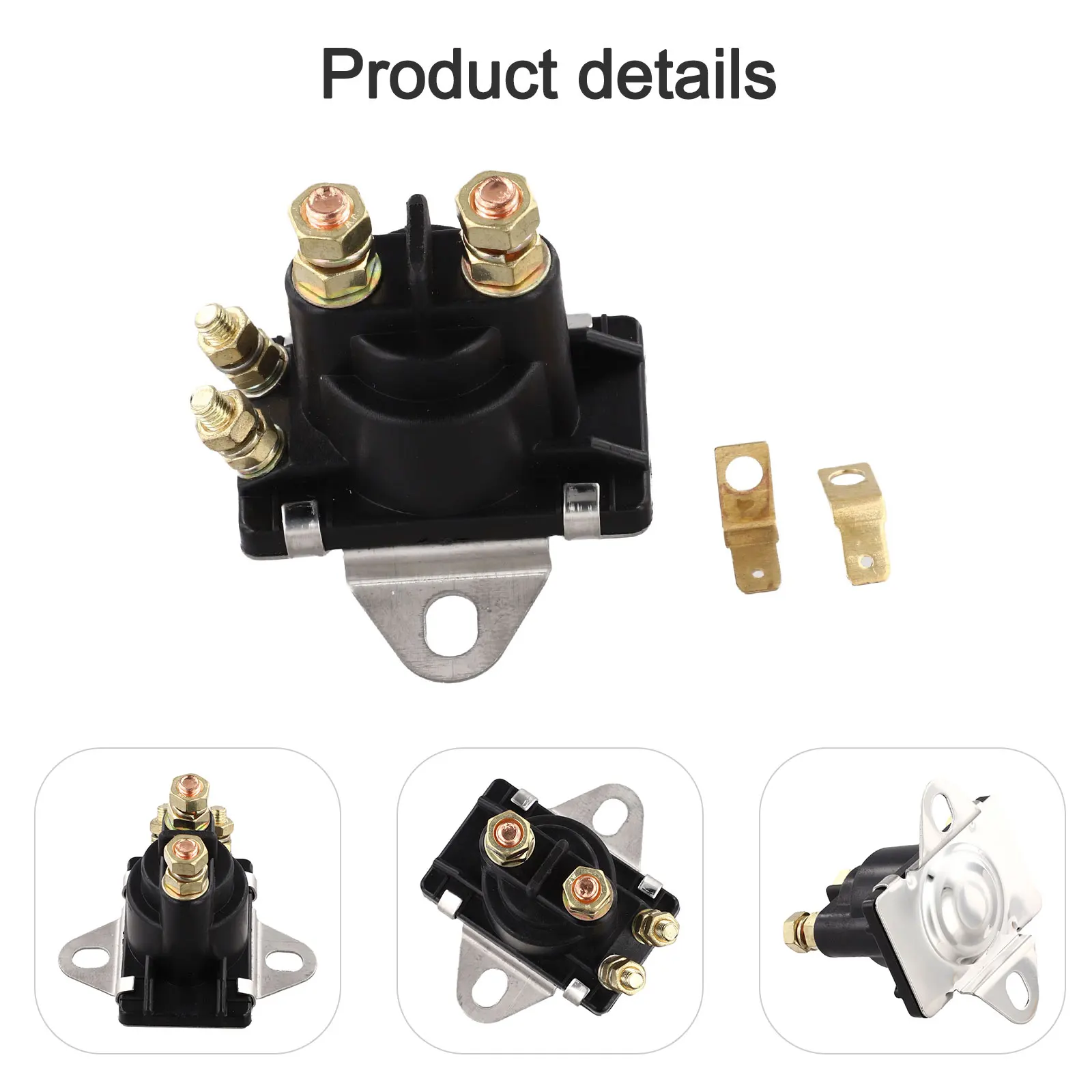Boating Replacement Part Marine Starter Solenoid Marine Starter System Upgrade 12V Power Supply As Shown In The Figure