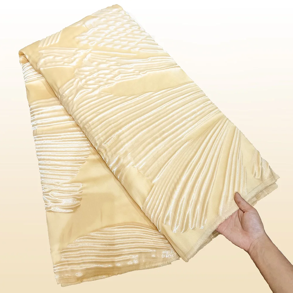 liquid-metallic-organza-fabrics-french-damask-lace-5-yards-2025-latest-nigerian-jacquard-for-sewing-women-party-dress