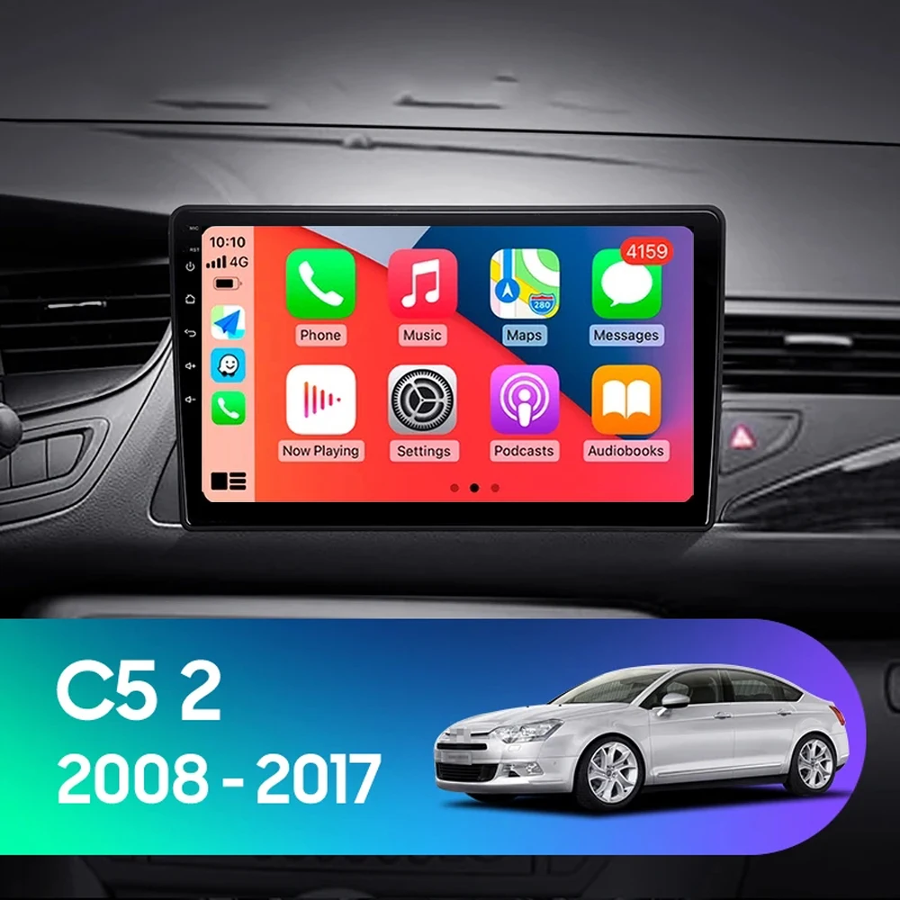 

Android 14 Carplay Car Radio for Citroen C5 2 2008 2009 - 2017 Navigation GPS Multimedia Player WiFi+4G Stereo Auto DSP Video BT