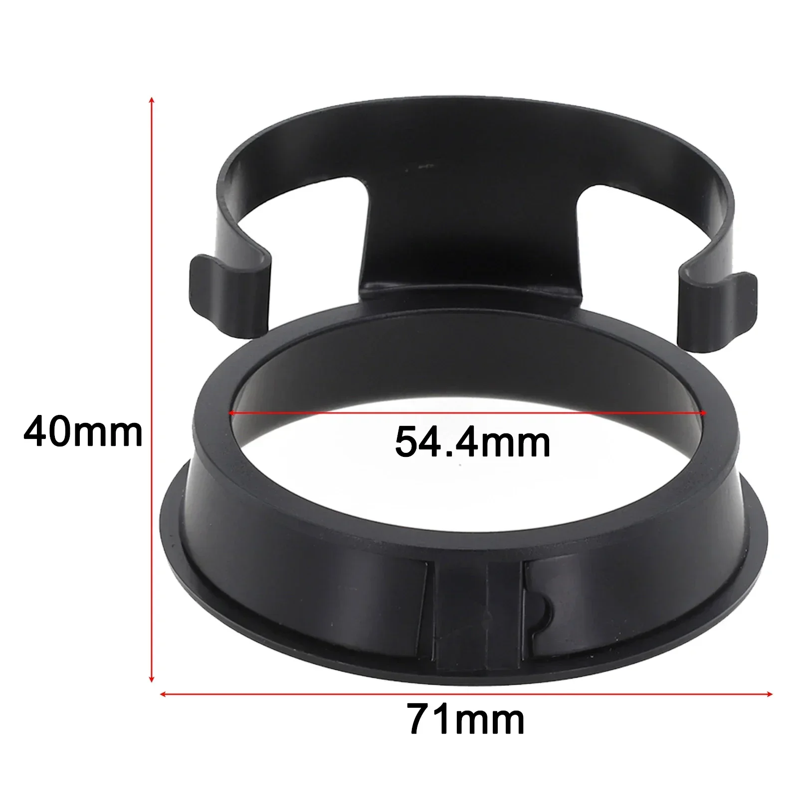 58MM Coffee Grinder Receiving Dosing Ring 2.8x2.8x1.57inch Espresso Portafilte Funnel Accessories Coffee Accessories