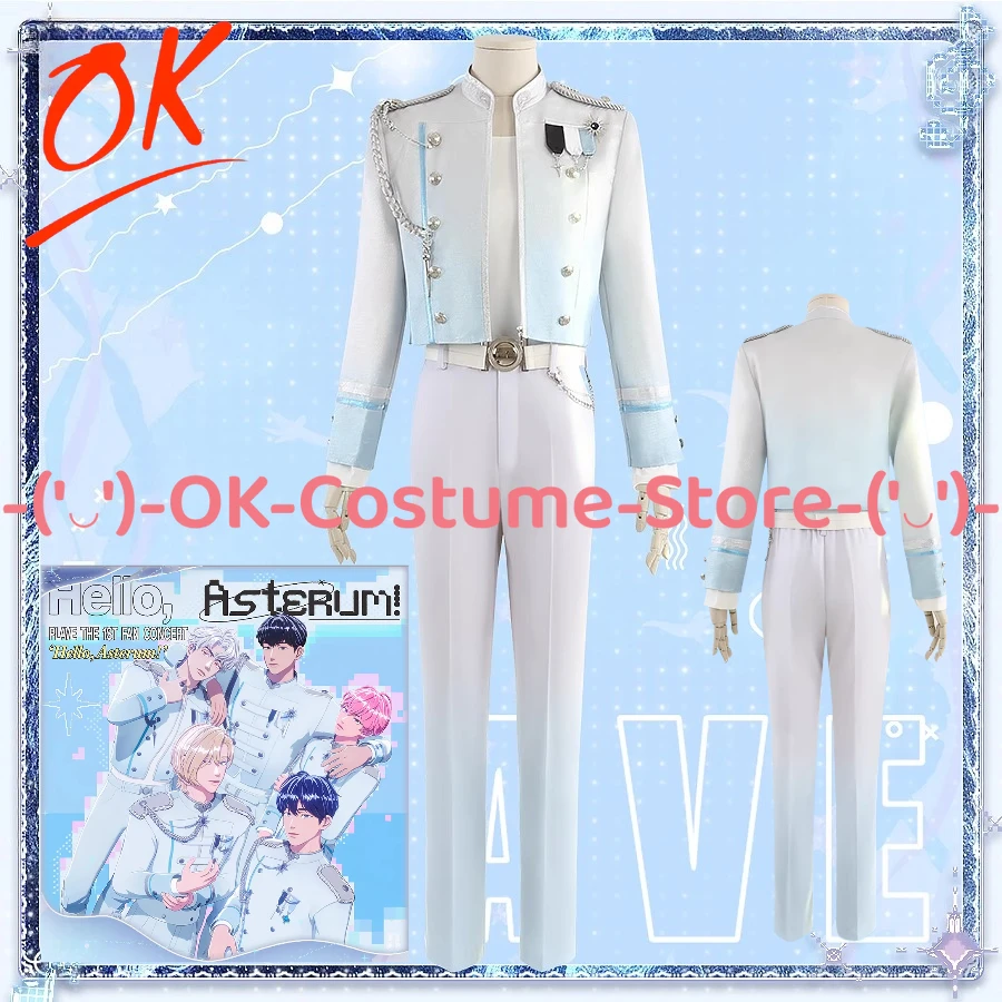 [Talla Personalizada] Disfraz de Cosplay de PLAVE Do Eunho, Traje del 1er Mini Álbum Asterum, Uniforme para Fiesta de Halloween o Carnaval